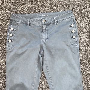 EUC WHBM The Skimmer Gray Jeans 8